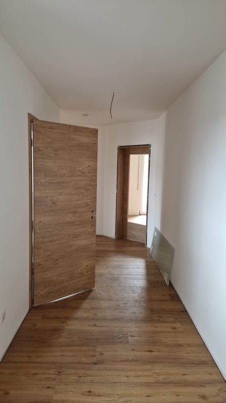 Die Innentüren sind gesetzt.